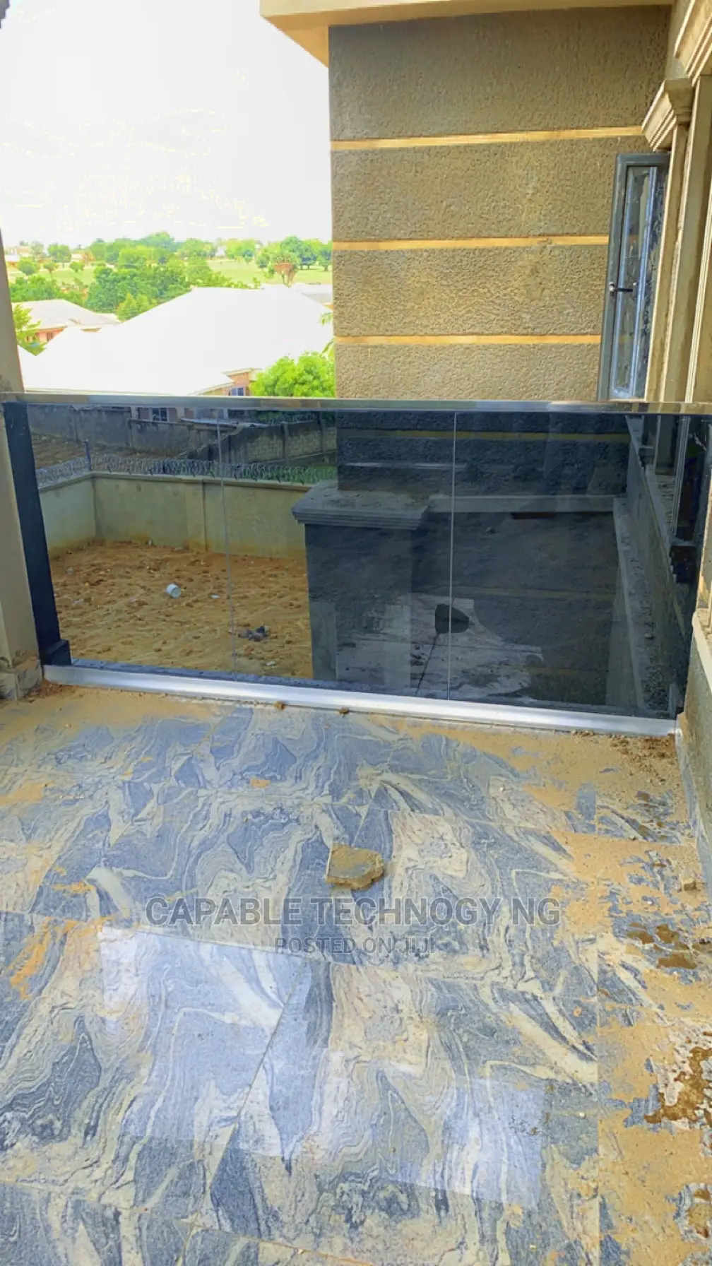 Frameless Glass Balcony