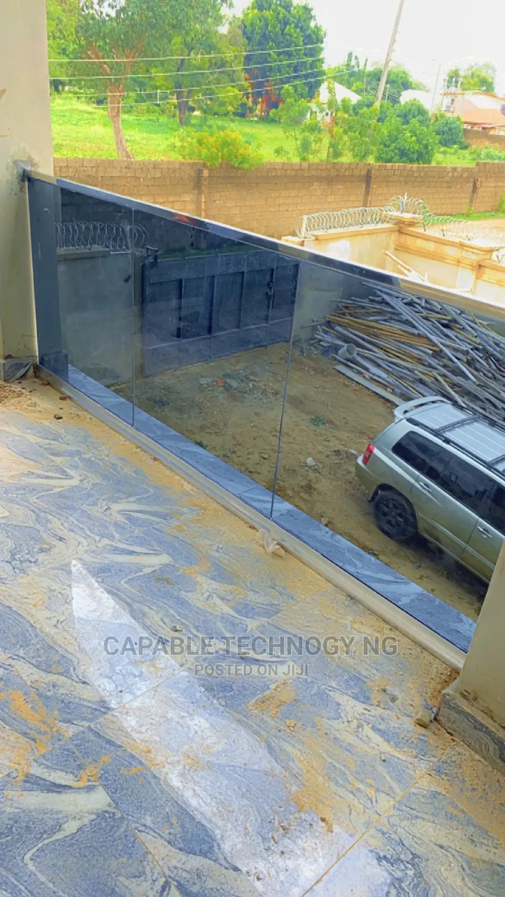 Frameless Glass Balcony
