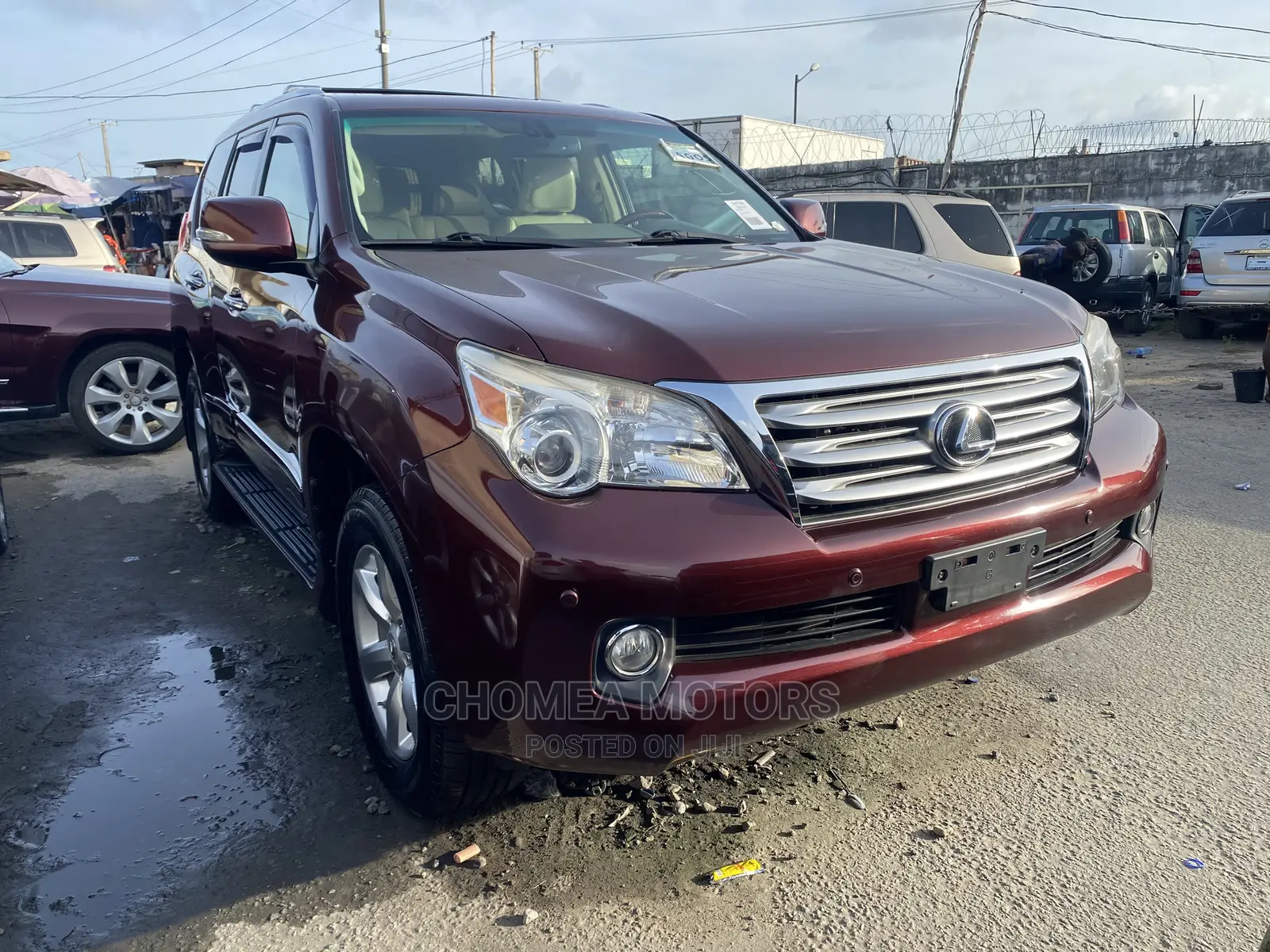 Lexus GX 2013 Red