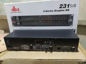 DBX Double Equaliser With Sub Out