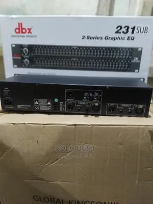 DBX Double Equaliser With Sub Out
