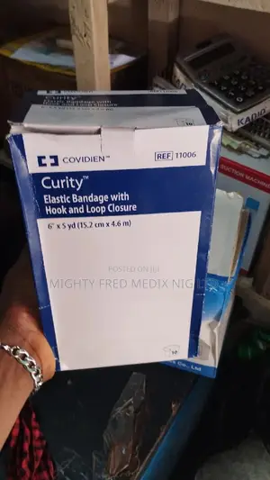 Elastic Bandage With Hook and Loop Closure