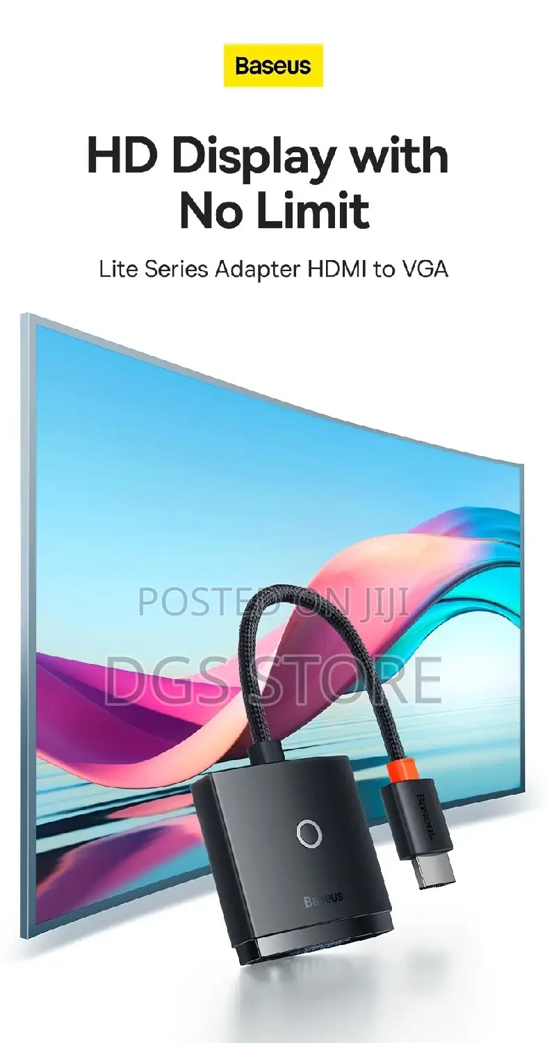 Baseus Air Joy Adapter HDMI to VGA