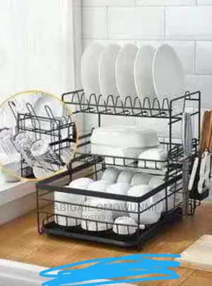 3 Tiers Dish Plate Rack