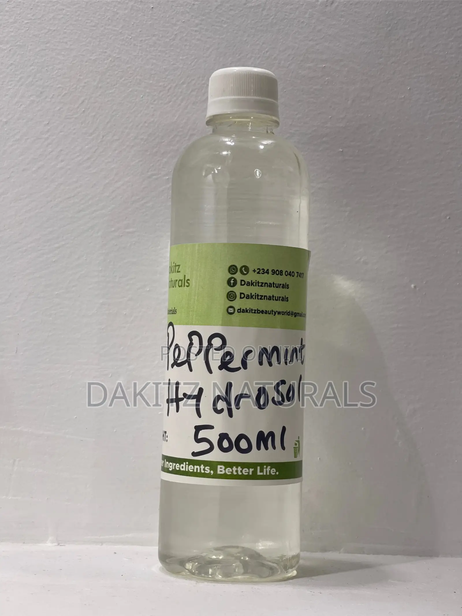 Peppermint Hydrosol 500ml