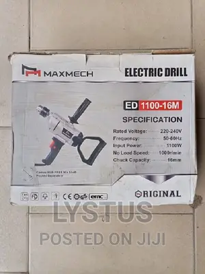 Maxmech 16mm Electric Drill Machine- Ed1100-16m
