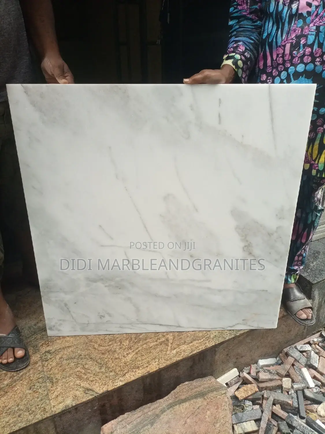 Marble Tiles 91*91 White Carrara