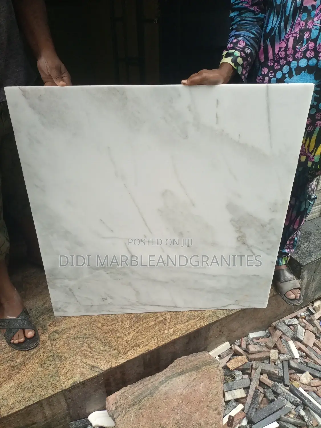 Marble Tiles 91*91 White Carrara