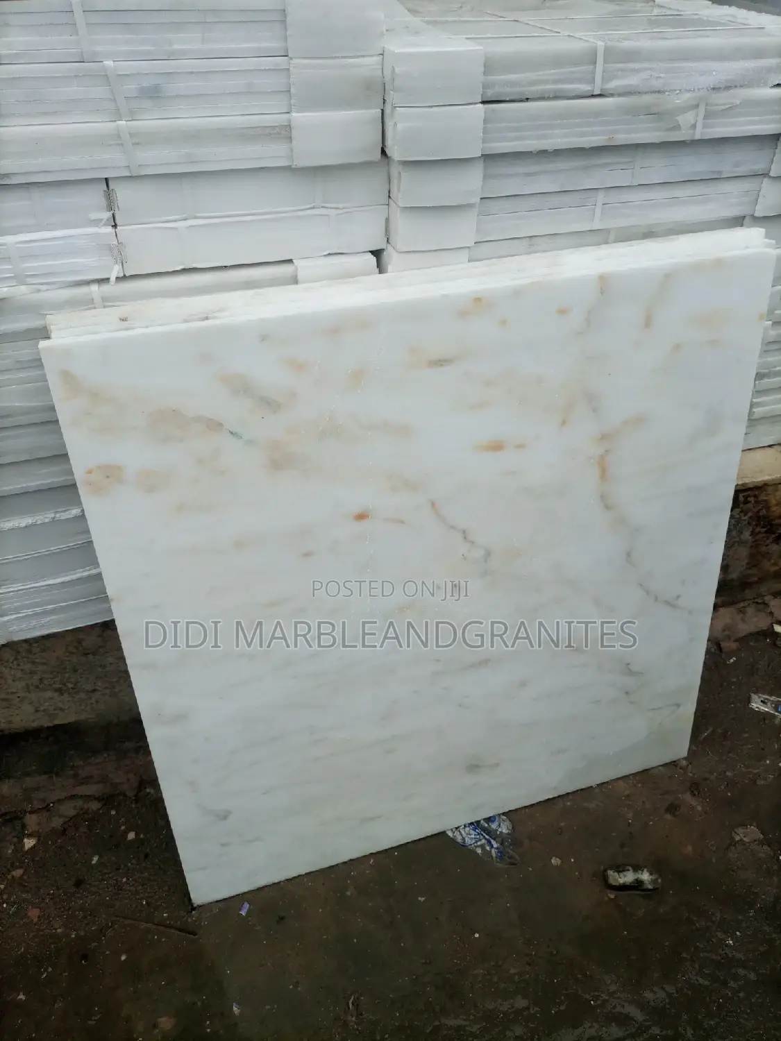 Marble Tiles 91*91 White Carrara