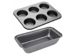 2 IN 1 Cupcake Pan and Bread Pan