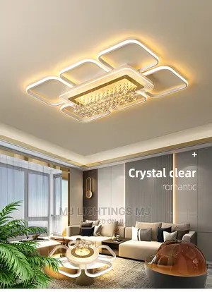 Pendant Dimming Crystal Clear Light