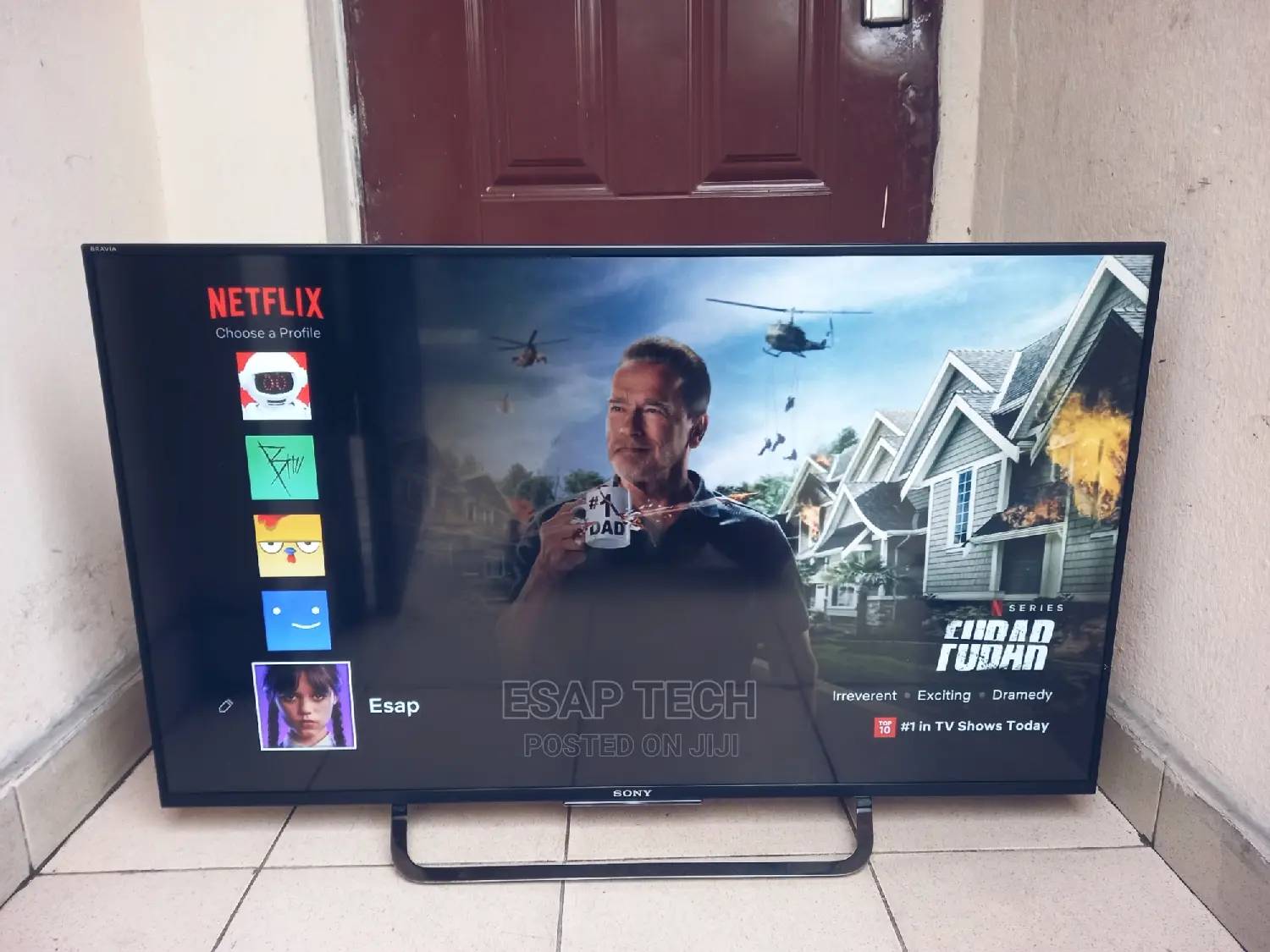 Sony 43 Andorid Tv. Display With Free Netflix Login