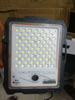 Solar Flood Light With Camera