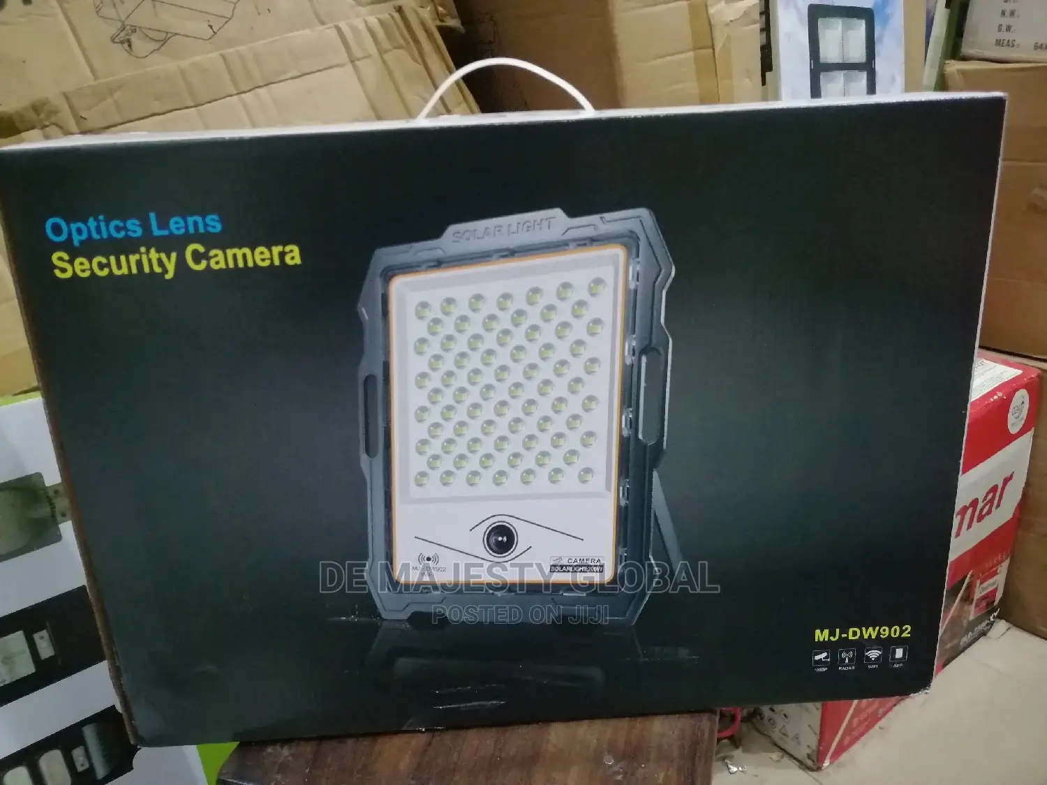 Solar Flood Light With Camera