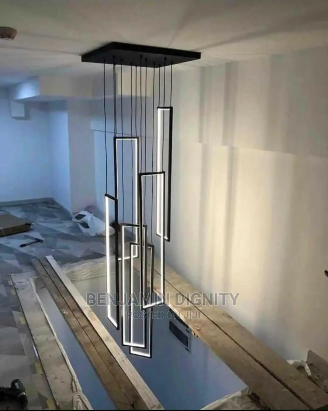 Stair Case Parlor Chandelier Light