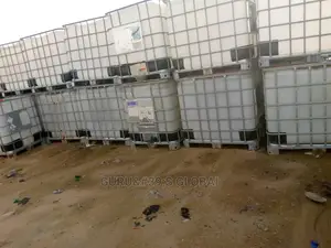 White Berger Tanks for Water and Diesel Storage