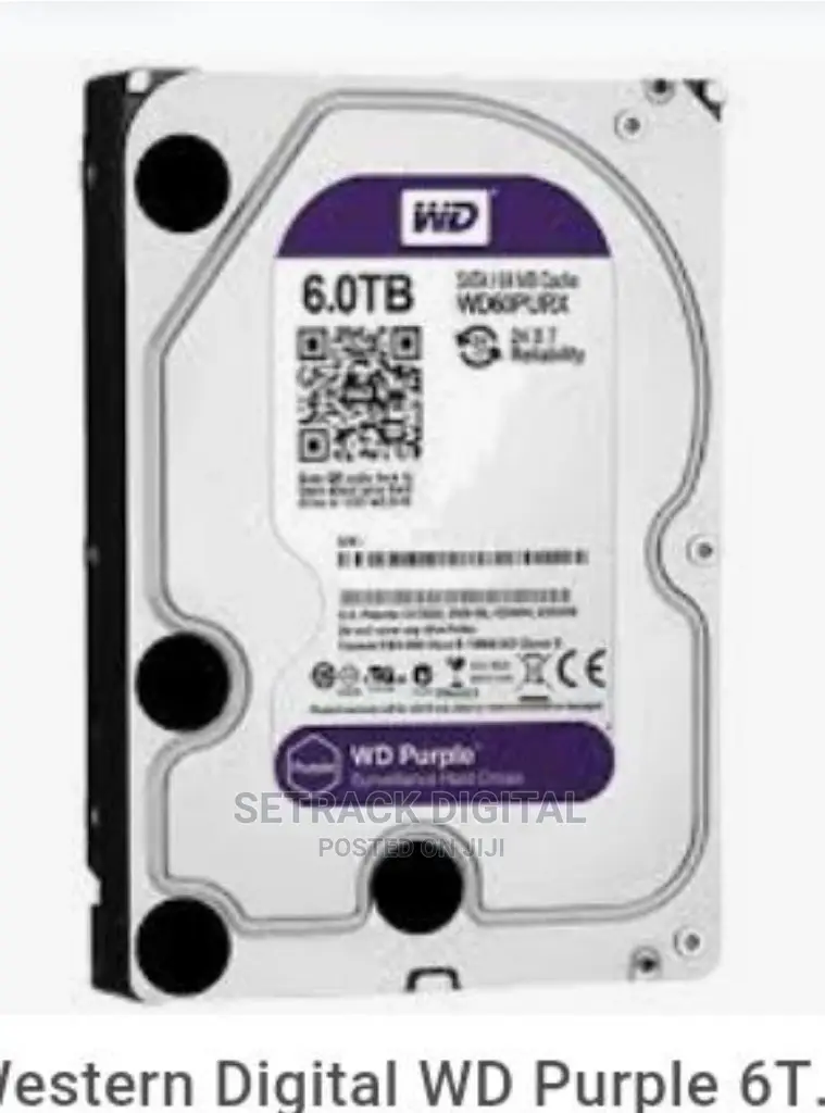 6tb Wd Purple Surveillance Internal Hard Drive HDD -