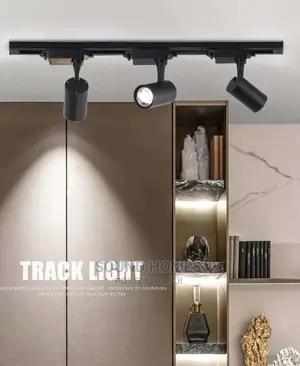 LED Track Light With Rail