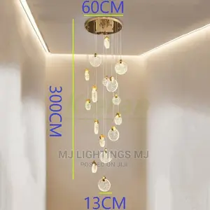 Crystal Chandelier Restaurant Bar Bedroom Pendant Lamp.