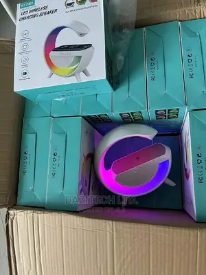 LED Wireless Charging Speaker