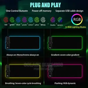 Wireless Phone Charging Mousepad 80cm by 30cm