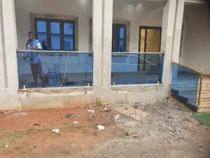 New Blue Glass Handrail