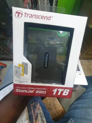 Photo - 1TB Transcend External Hard Disk Drive HDD USB 3.1