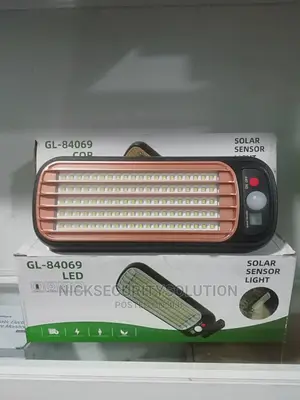 Outdoor Solar Powered Sensor Street Light Remote Control