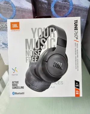 JBL Tune 760bt Noise Cancelling - Black
