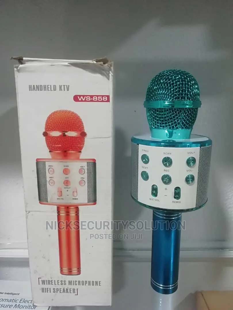 Wireless Karaoke Bluetooth Microphone Hifi Speaker
