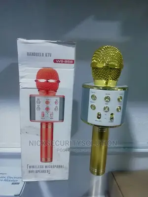 Wireless Karaoke Bluetooth Microphone Hifi Speaker