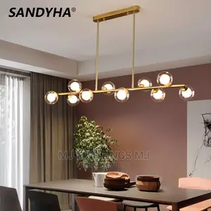 Modern LED Crystal Light for Living Room.