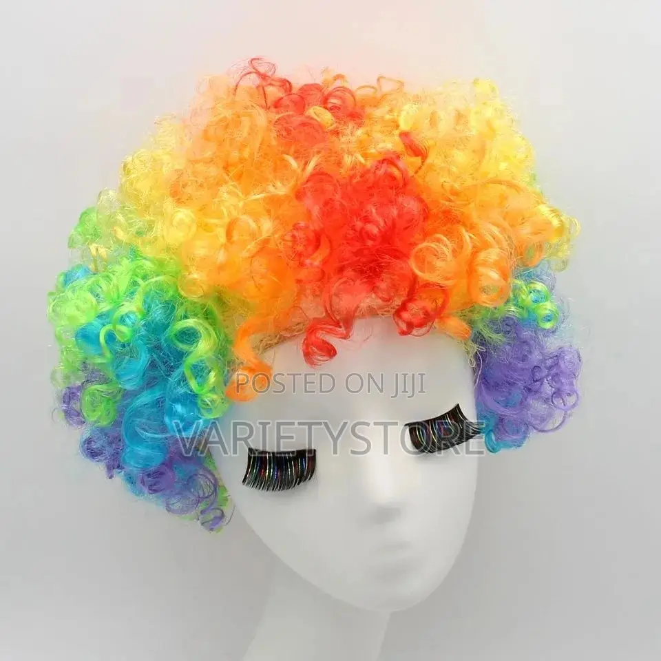 Performance Wavy Curly Clown Wig Cosplay