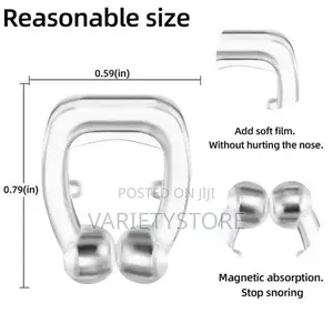 Magnetic Anti Snore Device Stop Snoring Nose Clip
