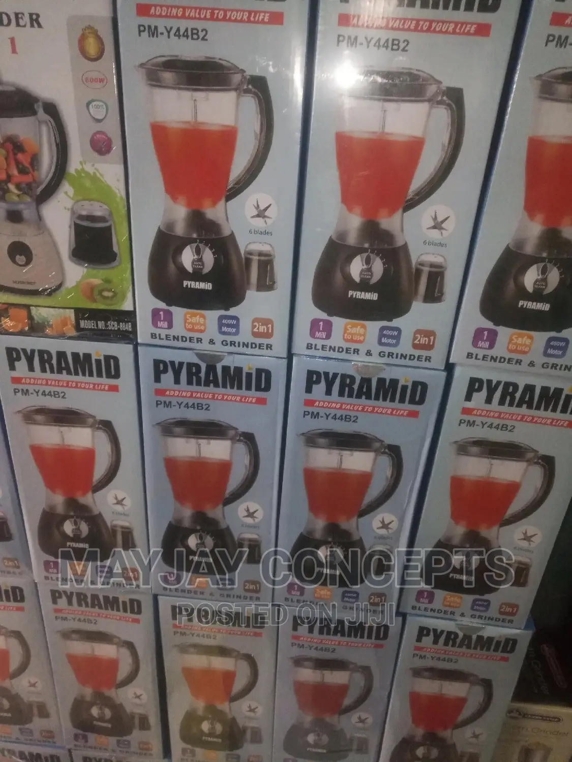 Pyramid 2-Cups 400w Blender