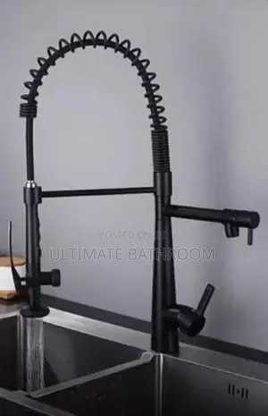 High Quality All Black Kitchen Mixer Tap