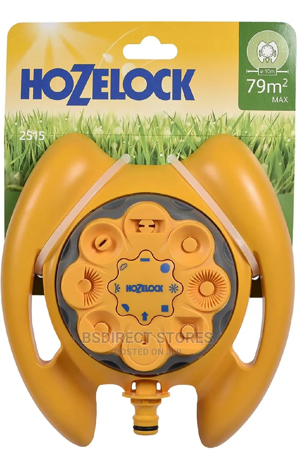 Hozelock Dial Multi Sprinkler 79m2 With 8 Watering Patterns