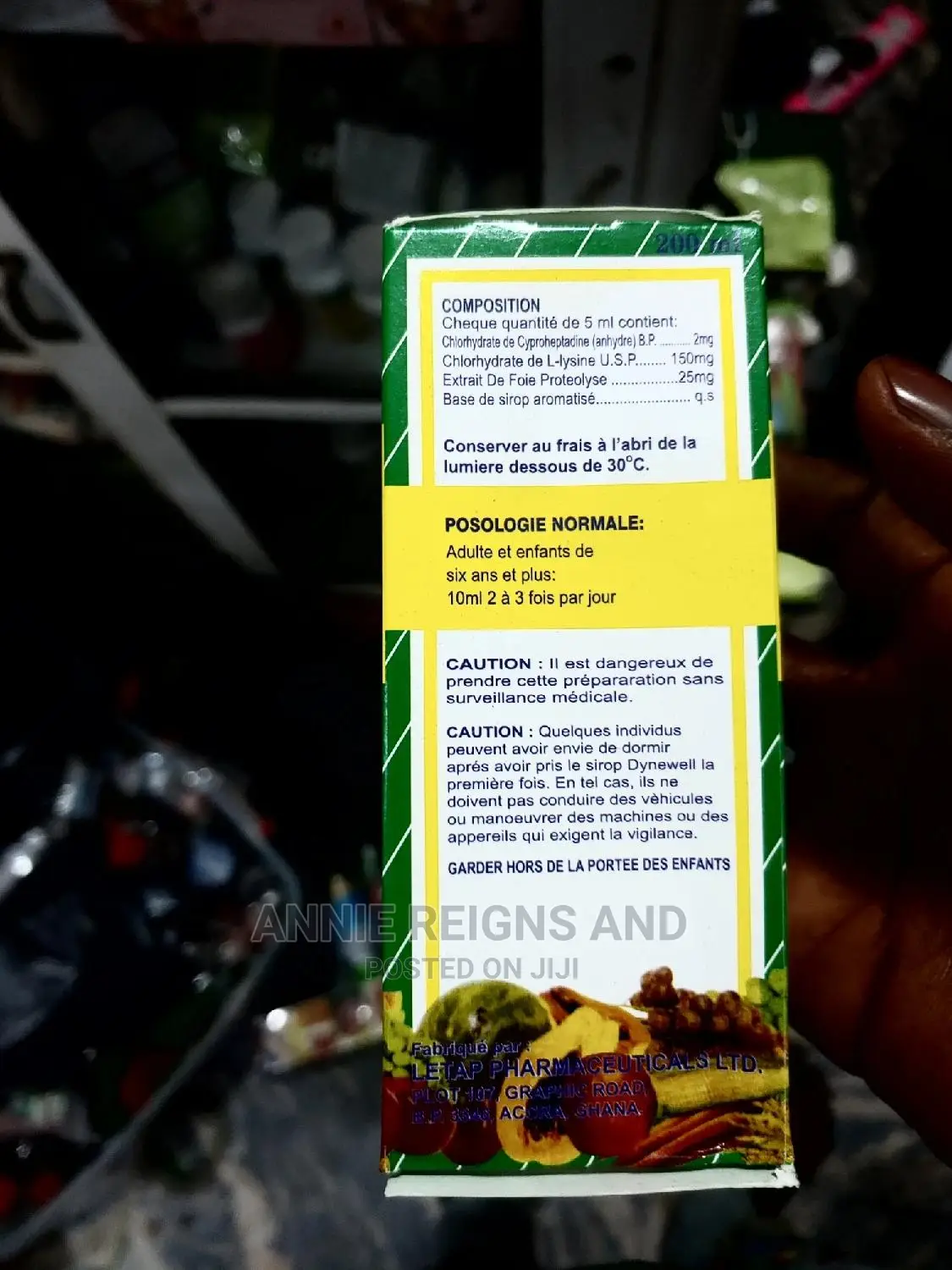 Original Dynewell Weight Gain Syrup