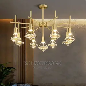 Modern Luxury Living Room Chandelier Light.