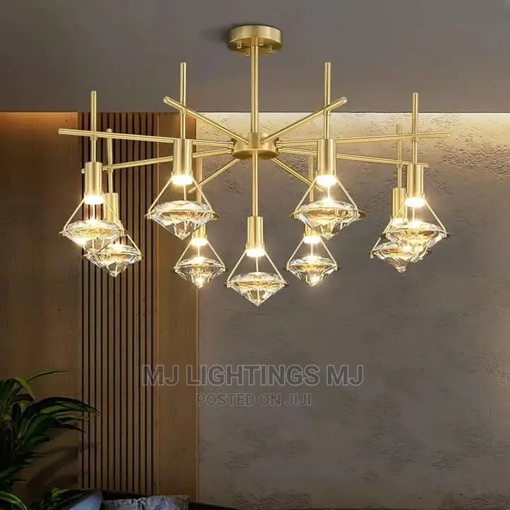 Modern Luxury Living Room Chandelier Light.