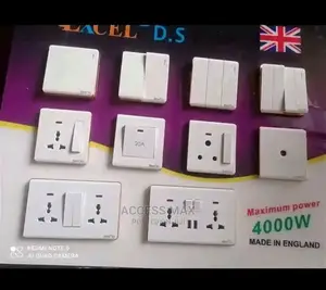 Original 1gang Switch 2gang Switch 13amps Socket