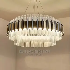 Crystal Chandelier LED Light for Living Room.