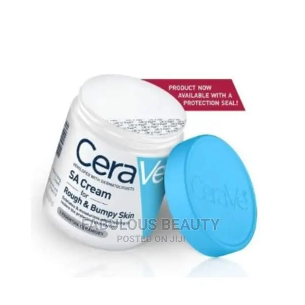 Cerave Sa Cream for Rough and Bumpy Skin.