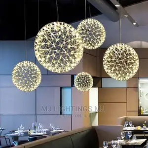 800mm New Remote Modern Spark Ball Led Ceiling Chandelier.