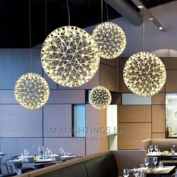 800mm New Remote Modern Spark Ball Led Ceiling Chandelier.