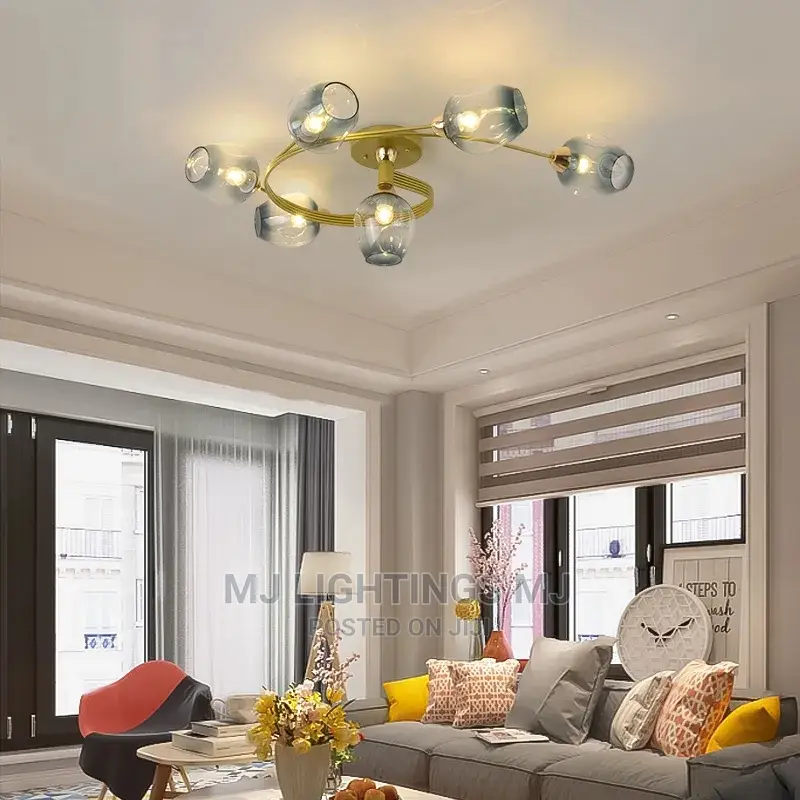 Modern Nordic Spiral Shape Lighting