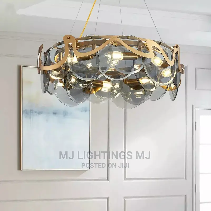Nordic Modern Dining Room Luxury Straight E14 LED Pendant.