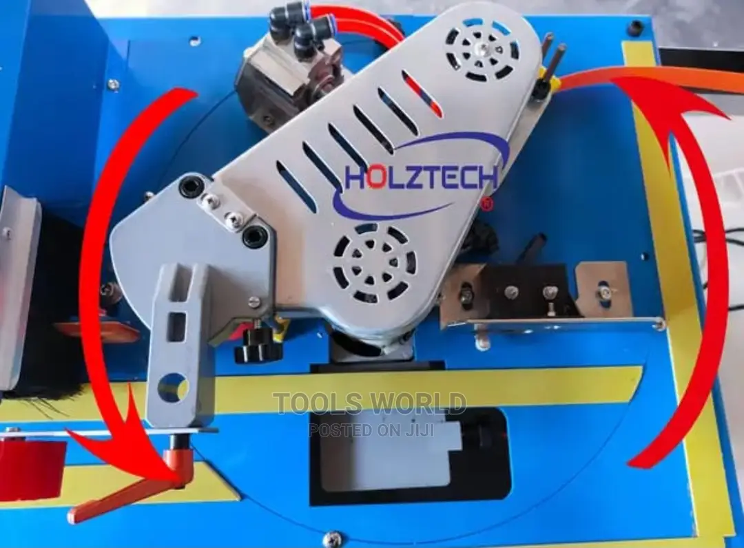 Automatic Edge Banding Machine With Gluing Trimming End Cut.