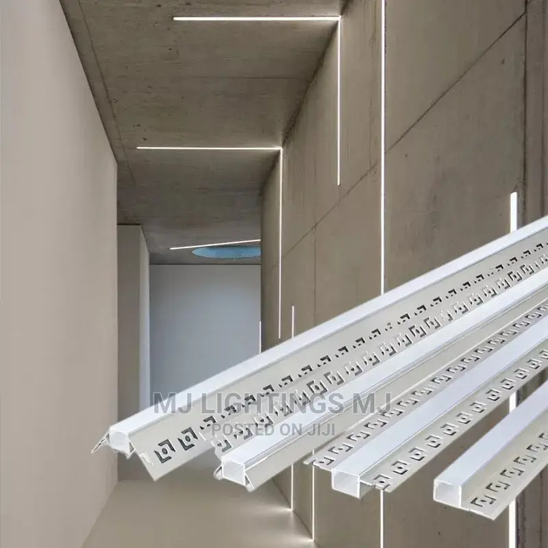 Recessed Aluminum Linear Bar Light.