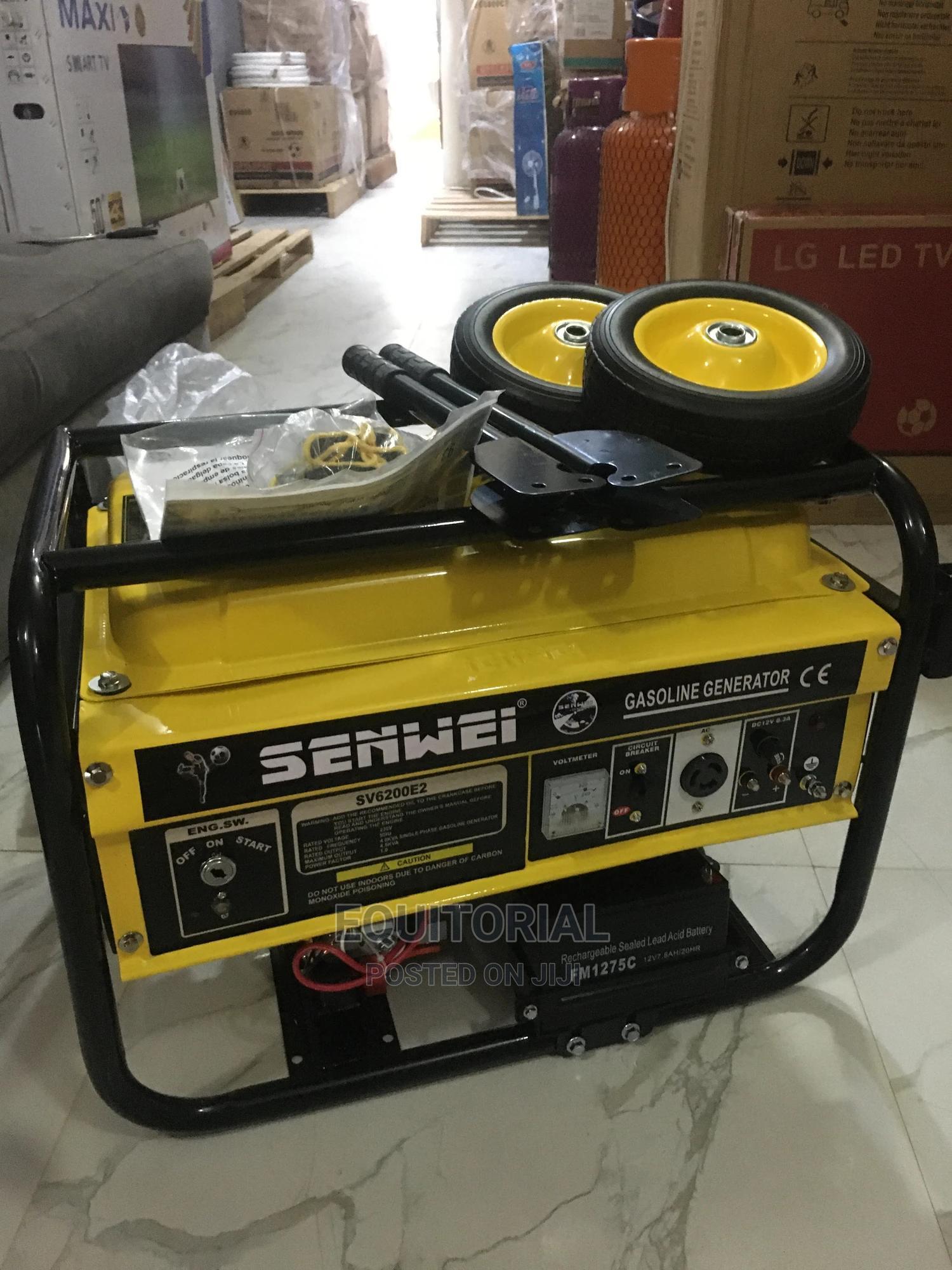 Senwei 4.5kva Sv6200e2 Petrol Generator